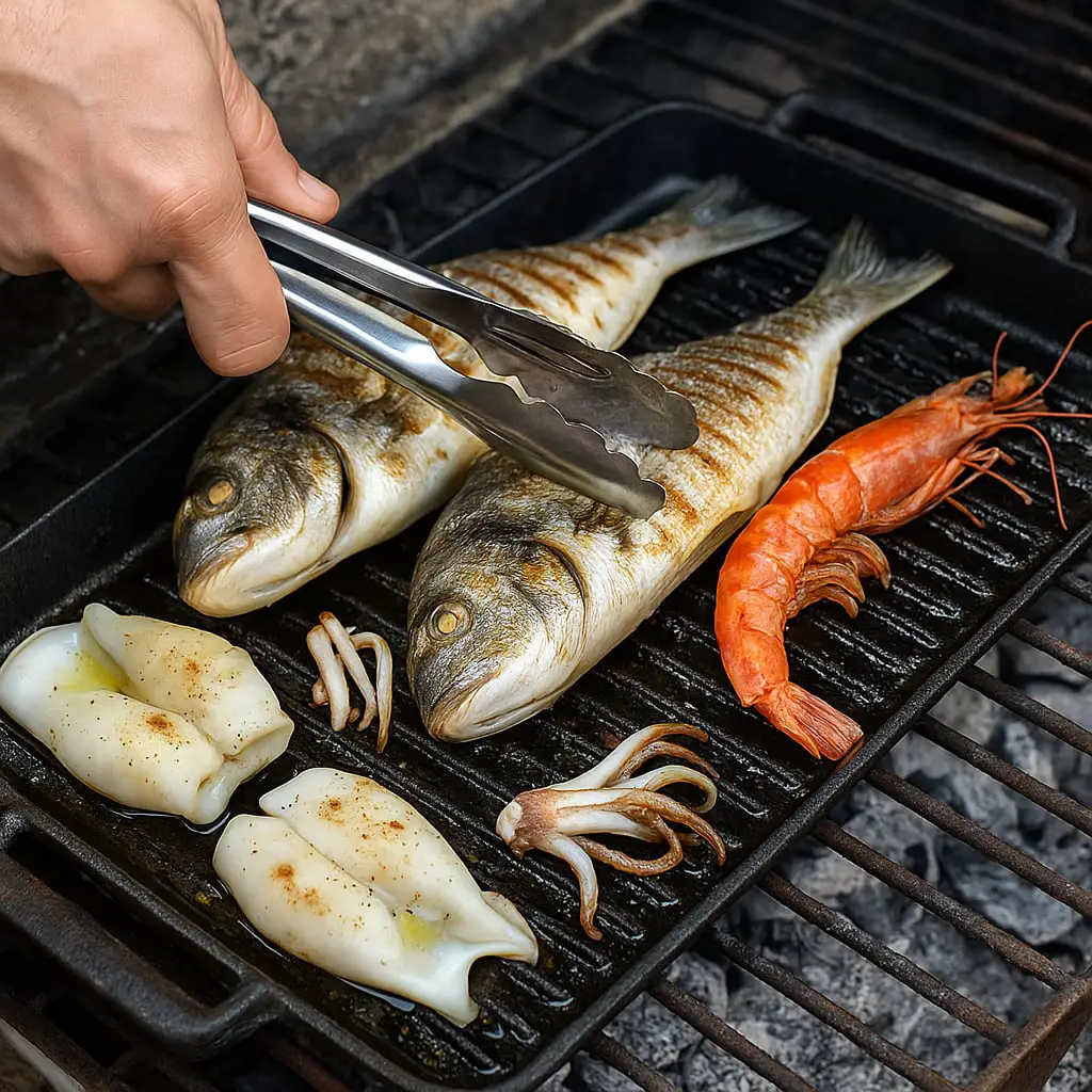 Μαγείρεμα θαλασσινών